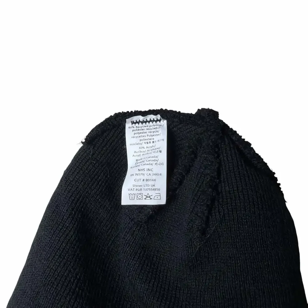 Santa Cruz Screaming Hand Long Shoreman Beanie Black